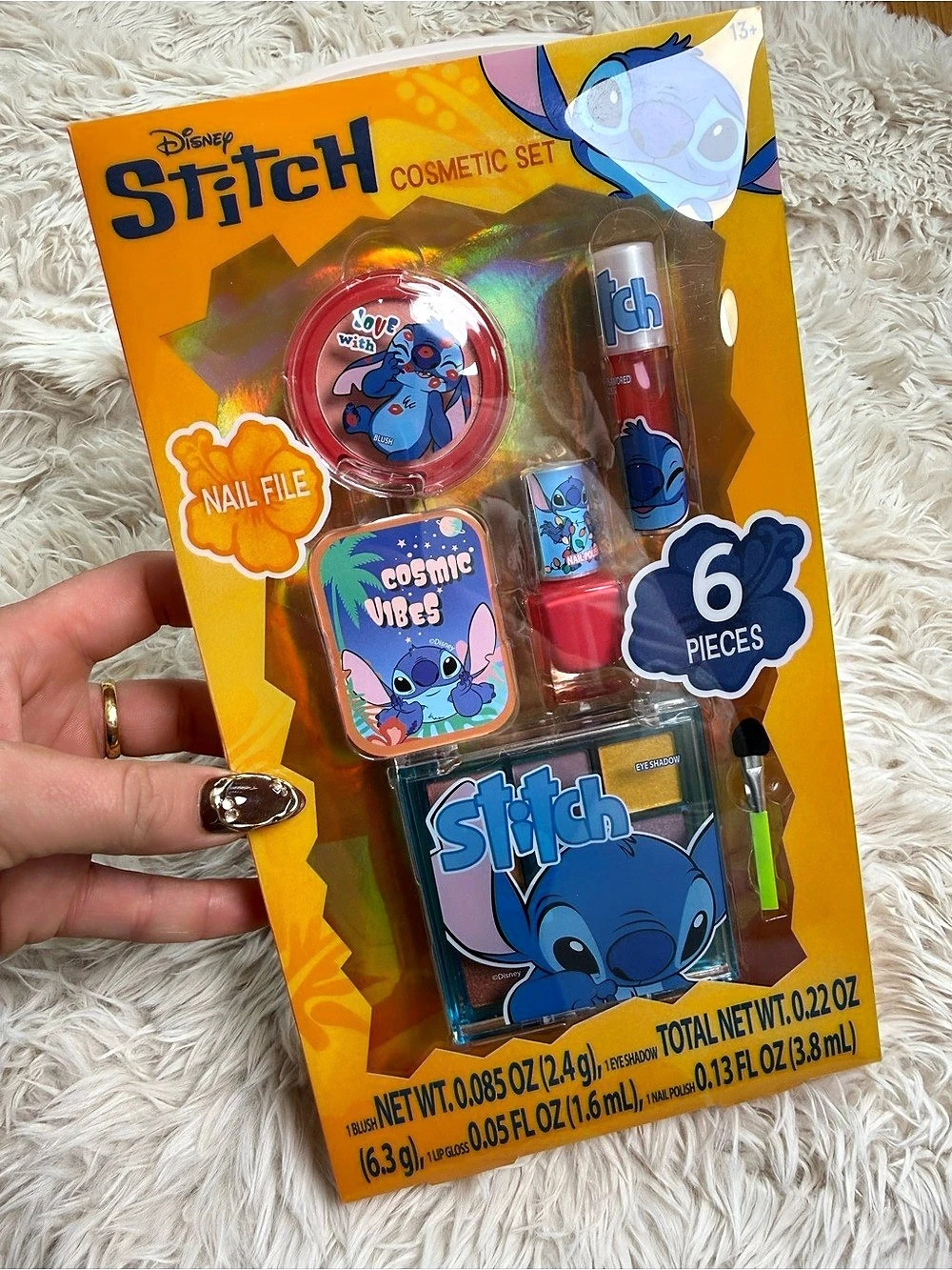 Disney Stitch Cosmetic Set 6-Piece